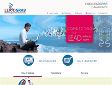 Tablet Screenshot of leadgrab.com